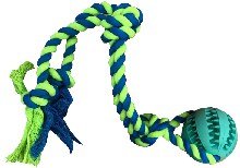 Dental Baseball with Cotton Dog Rope