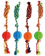 Pelota de béisbol dental con cuerda de algodón ET015L