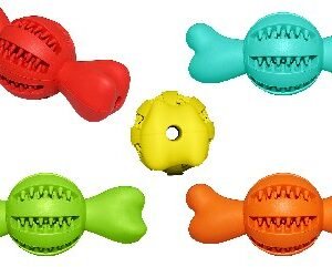 Dental Baseball with Snack Dog Bone (ø5)