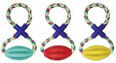 pelota Dental Rugby para perros 8 -shaped Cotton