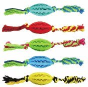 Dental Rugby Dog Ball
