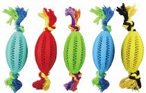 Dental Rugby Dog Ball