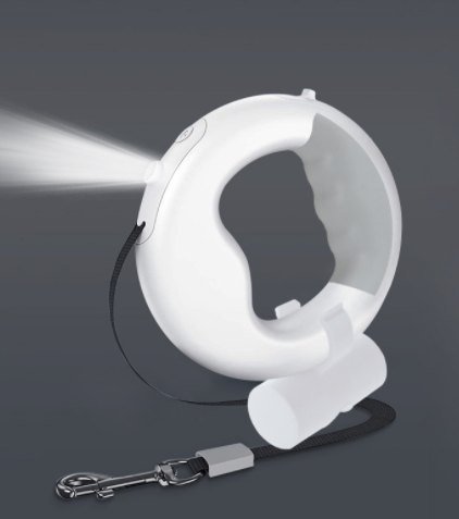 Donut Dog Leash LED Version For 20kg