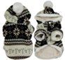 Double Layer Fleece Dog Coat With Bear Design