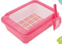 Double Layer Litter Box With Lid And Scoop