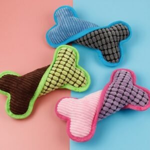 Edged Pet Bone Toy