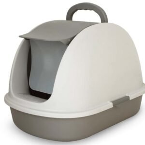 Large Front-Opening Enclosed Cat Litter Box