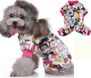 Fashion Cat Four-Leg Fleece Cat Suit