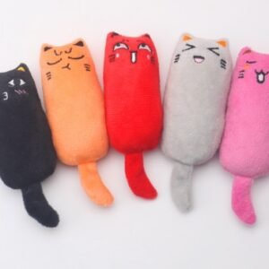 Fat Cat Thumb Toy With Dog Mint 16×6 cm