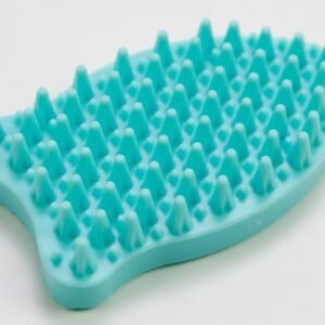 Fish Shaped Silicone Hair Fish Brush 7.2×2.7 cm