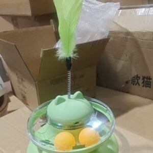 Food Dispensing Rocking Pet Cat Toy 21×17 cm