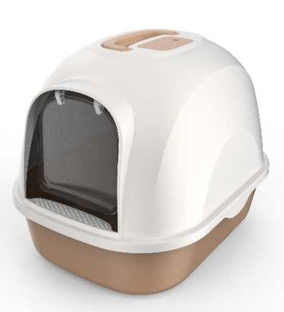 Fully Enclosed Litter Box With Scoop