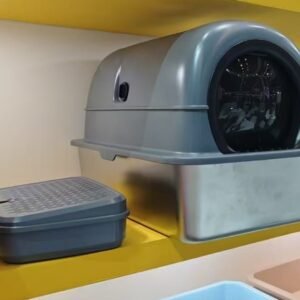Stainless Steel Cat Litter Cat Box 61×41 cm
