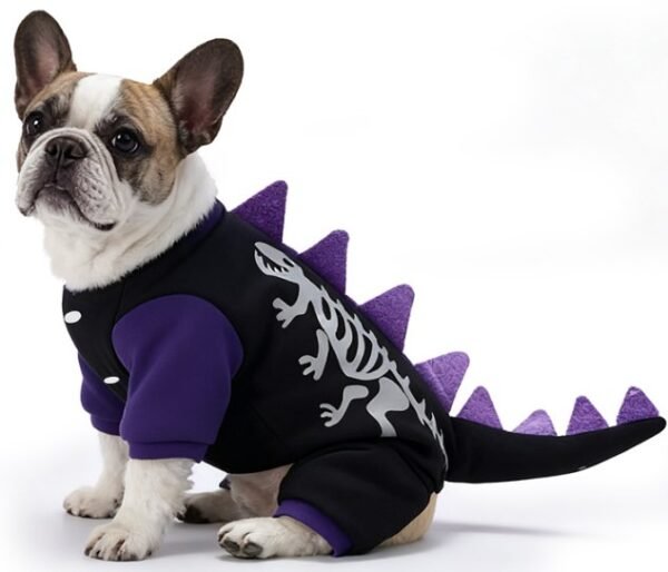 Funny Dragon Skeleton Onesie MQ Dog Travel Gear