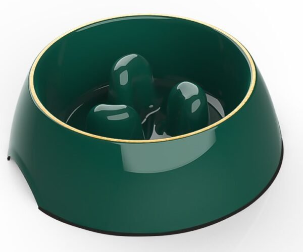 Gold Foil Anti-Gulping Bowl