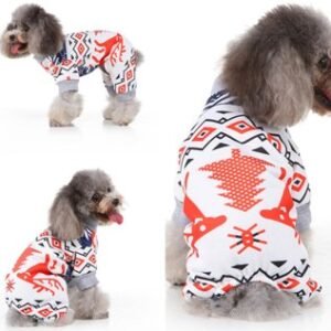 ropa para perros Gris Christmas Reindeer