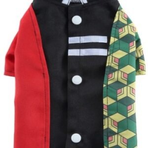 Style Costume Faux Two-Piece Red