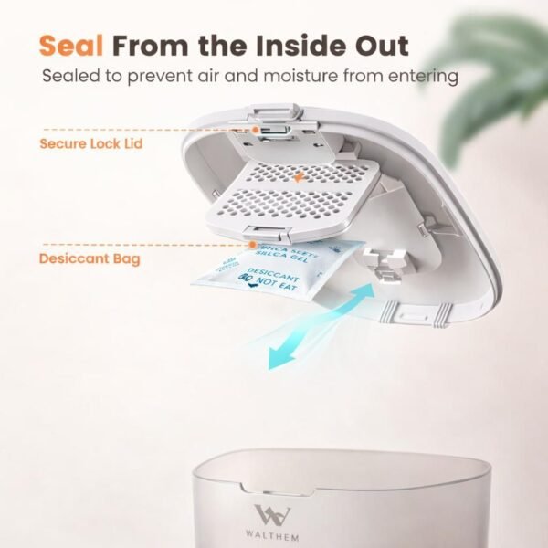Smart Pet Feeder 3L with App Scheduling and Dual Power Backup