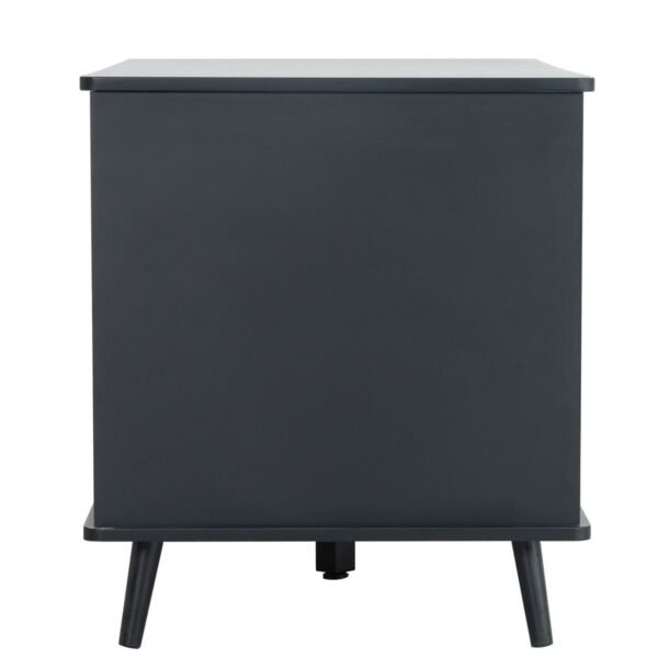 Litter Box Enclosure Storage Bench with Hidden Plug and Three Doors - image 2 Litter Box Enclosure Storage Bench with Hidden Plug and Three Doors view 2
