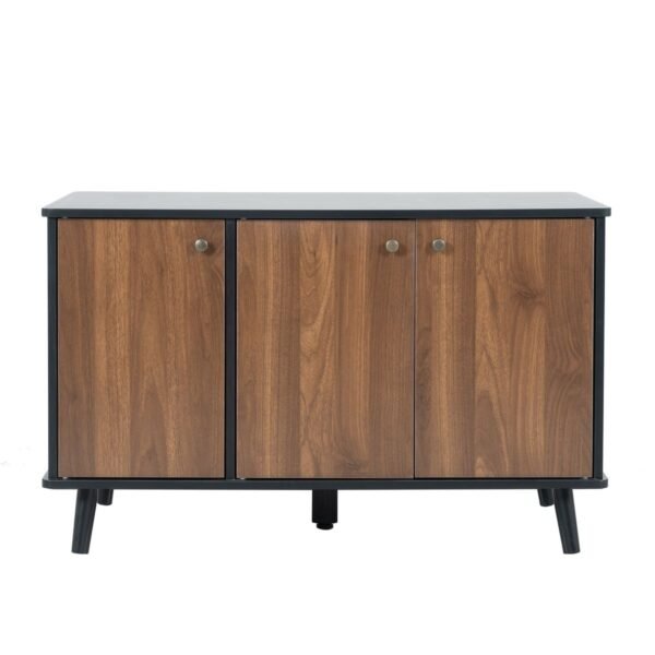 Litter Box Enclosure Storage Bench with Hidden Plug and Three Doors - image 12 Litter Box Enclosure Storage Bench with Hidden Plug and Three Doors view 12