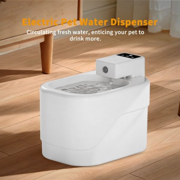 Cordless Pet Water Dispenser with Motion Sensor and 3-Layer Filtration - image 3 Cordless Pet Water Dispenser with Motion Sensor and 3-Layer Filtration view 3