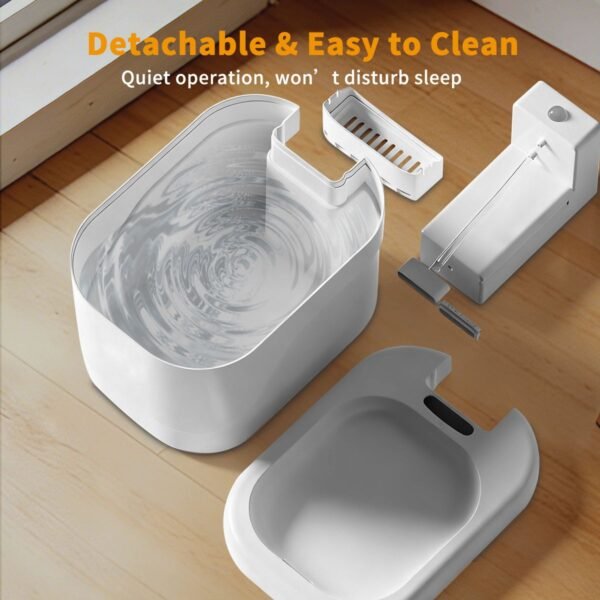 Cordless Pet Water Dispenser with Motion Sensor and 3-Layer Filtration - image 6 Cordless Pet Water Dispenser with Motion Sensor and 3-Layer Filtration view 6