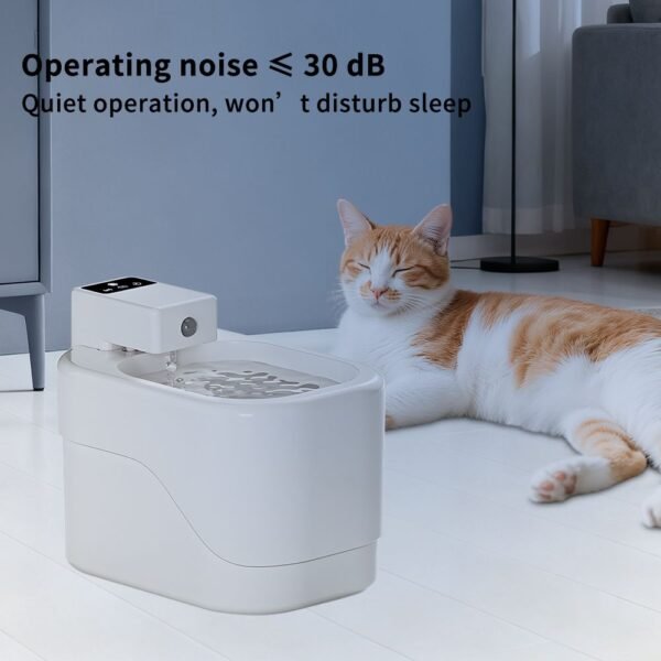 Cordless Pet Water Dispenser with Motion Sensor and 3-Layer Filtration - image 8 Cordless Pet Water Dispenser with Motion Sensor and 3-Layer Filtration view 8