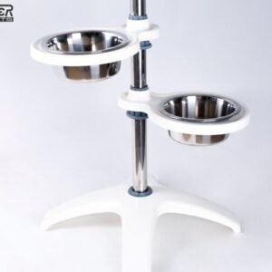 Layer Adjustable Pet Bowl 449×535 mm