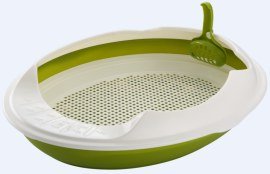Large Cat-Shaped Litter Cat Box 43.5×18 cm