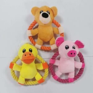 juguete de peluche ciervo Love para perros