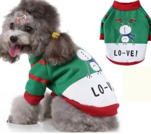 Love Snowman MQ Pet Dog Apparel