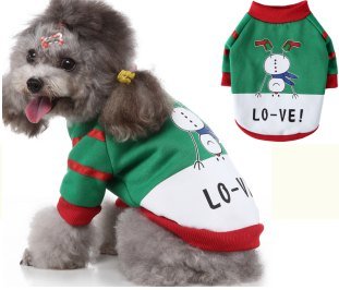 Love Snowman MQ Pet Dog Apparel