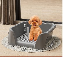 Inodoro para perros ondulado mediano