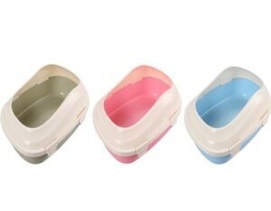 New Mini Cat Litter Box No Scoop 28.4×14.3 cm