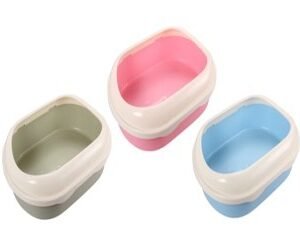 New Oval Cat Litter Box Without Scoop 36×13.3 cm