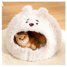 Cama para Mascotas 37 X 37 X 30 Cm