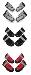 Dog Shoes Black