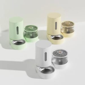 Plug-In Water And Food Pet Feeder 16×26 cm