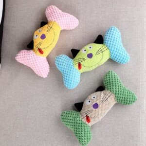 Plush Cat Bone 19.5×11 cm