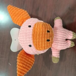 Plush Cow Pet Doll 20×18 cm