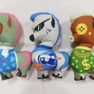 juguete para perros peluche Pig Deer Set 23×8 cm