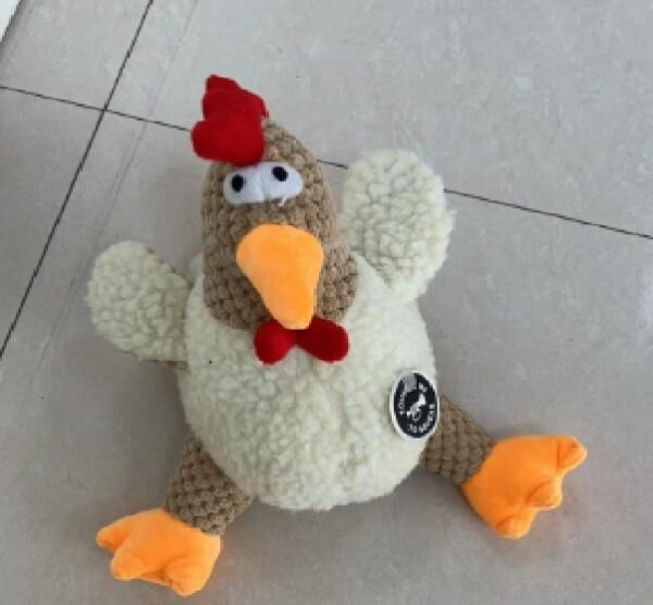 Juguete de gallo de felpa
