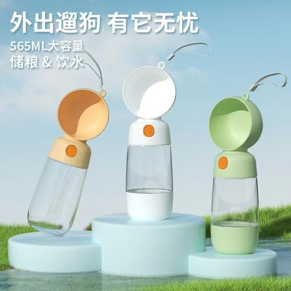 Taza portátil para agua y comida