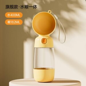 comedero para mascotas Portable Water Food