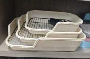 Preferred Diagonal Pet Bathtub With Iron Mesh