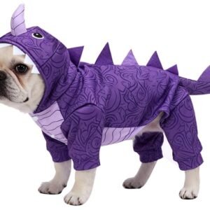 Purple Unicorn Dragon Dog Costume