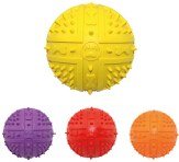 Pelota de goma con silbador