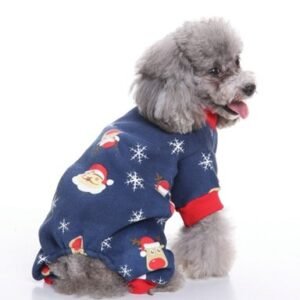 ropa para perros Santa Snowflake Four-Leg