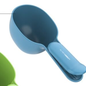 Simple Round Clamp Food Spoon 8.11×8.47 cm