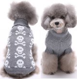 Suéter para mascotas con diseño de calaveras MQ-MYD20